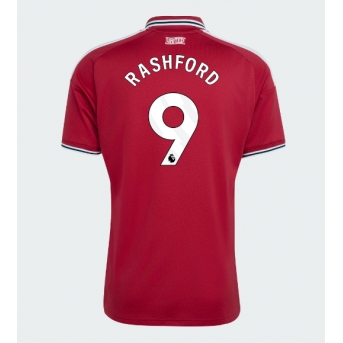 Manchester United Marcus Rashford #9 Maglia Gara Casa Repliche 2026-27 Maniche Corte